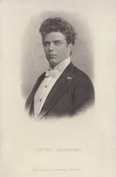 Pietro Mascagni, Italian composer of the opera Cavalleria Rusticana