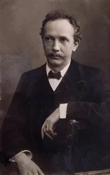 Portrait of German composer Richard Strauss