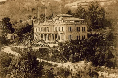 San Remo, Devachan Castle, site of the Peace Conference in April 1920
