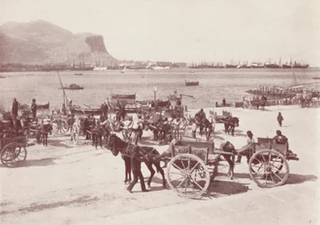 Sicily: On the Quay at Palermo