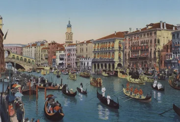 Venice, Regatta on the Grand Canal