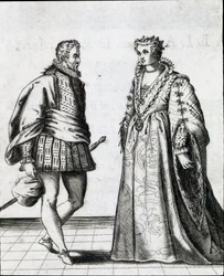 A couple of Italian nobility