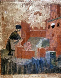 A mason in the 14th century.