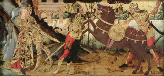 Achilles Bidding Farewell to Briseis, Umbrian School