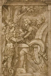 Alexander Cutting the Gordian Knot