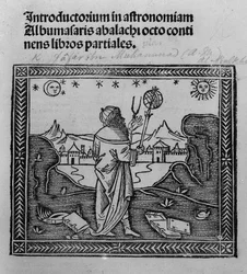 An Astronomer Stargazing, from Introductorium in Astronomiam