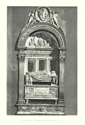 Tomb of Leonardo Bruni by B. Rossellino