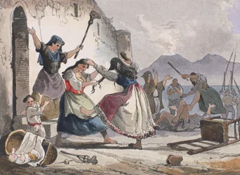 Brawl between women