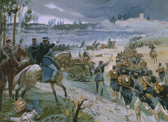 Capture of Rome through the breach of Porta Pia on 20th September 1870