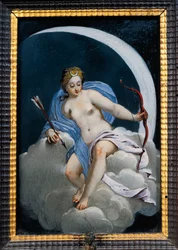 Depiction of moon, Detail