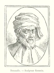 Donatello, Florentine Sculptor (engraving)