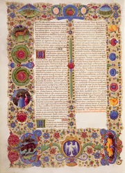 End of the Book of Solomon, from the Borso d