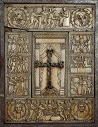 Evangelical Cover Known as Dyptic of the Five Parts