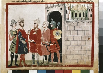 FRIEDRICH II: Friedrich enters in Jerusalem