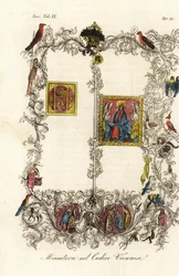 First page of the famous Vienna Codex of the Golden Bull