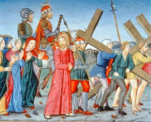 Christ is Led to Calvary