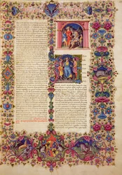 First Book of Chronicles, from the Borso d
