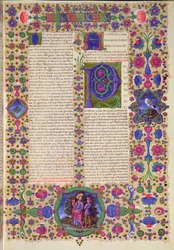 Second Letter from St. Paul to the Thessalonians, from the Borso d