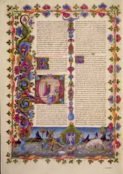 Letter from St. John to the Apostles, from the Borso d