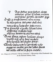 Fragment of Dante