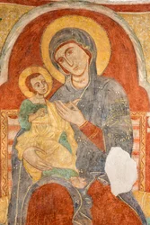 Fresco of the Blessed Virgin Mary