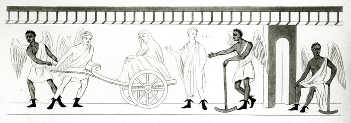Frieze on the Pillar of the Grotta del Cardinale