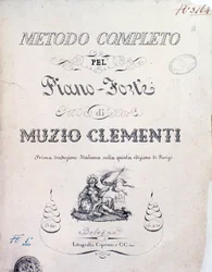 Frontispiece of Textbook, Complete Method for the Piano