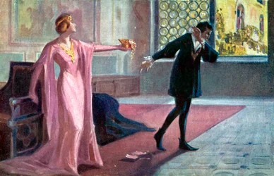 Hamlet and Ophelia