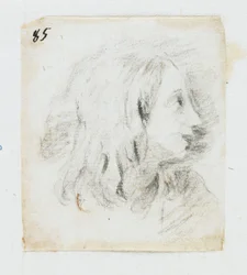 Head of a Boy in Profile