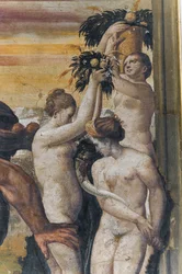 Hercules slaying Antaeus, from the Yellow Room