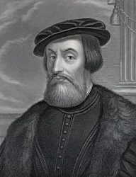 Hernan Cortes, engraved by William Holl
