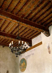 Interior view of the city hall (Palazzo degli Anziani)