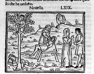 Lidia, an adulterous wife, is surprised by her husband in Pirro