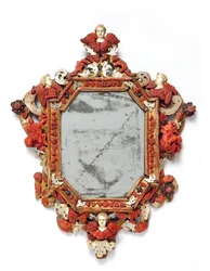 Mirror Frame, Trapani, Late 17th or Early 18th Century
