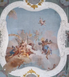 Mythological Scene with the Zodiac