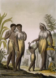 Natives of Cazegut, West Africa, c.1820s-30s