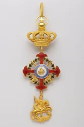 Order of Saint George of the Reunion: Insignia Belonging to the Sovereigns of the Royal House