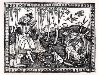 Orpheus Playing to the Animals, 1500