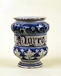 Pharmacy vase: albarella. Museum of Science and Technology, Milan
