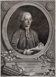 Portrait of Giordano Riccati, physicist, mathematician and music theorist