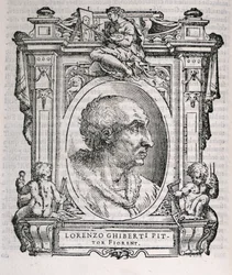 Portrait of Lorenzo Ghiberti from Vasari