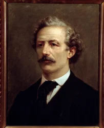 Portrait of Italian Composer Enrico Bossi (1861-1925)