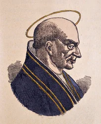 Portrait of Pope Adeodatus I (615-618)