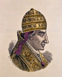 Portrait of Pope Benedict VII (974-983)