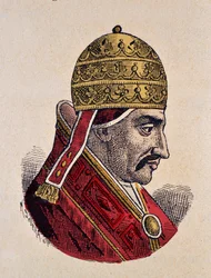 Portrait of Pope Benedict VI (973-974)