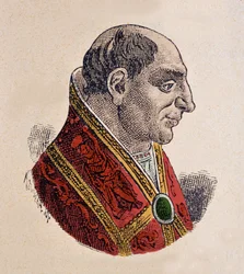 Portrait of Pope Benedict V (964)