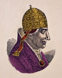 Portrait of Pope Stephen IX (1057-1058)