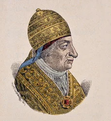 Portrait of Pope Innocent VII (1404-1406)