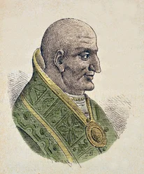 Portrait of Pope John VII (705-707)