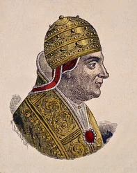 Portrait of Pope Jean XIII (965-972)